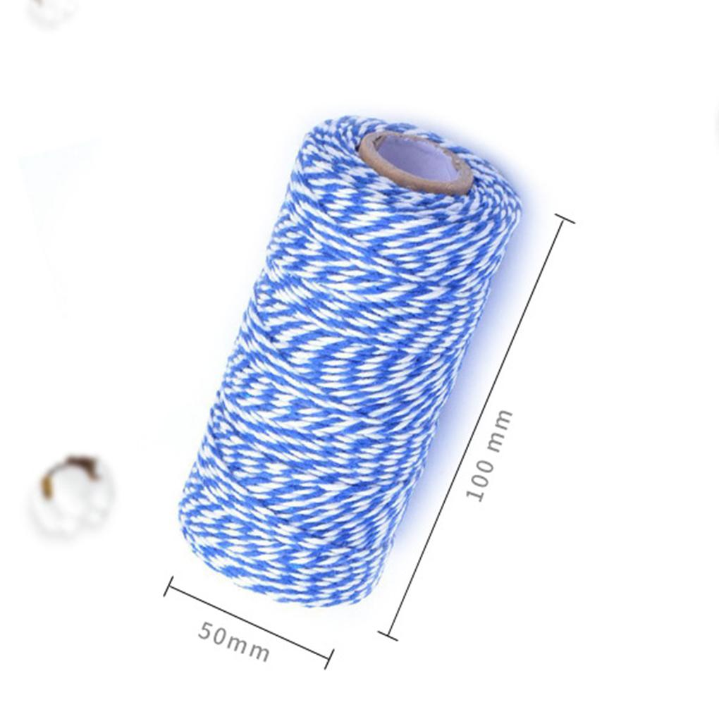 Хлопковый шпагат, двухцветный шпагат для поделок своими руками