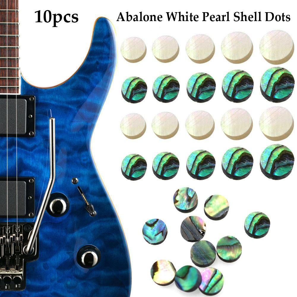 Parts for Ukulele Acoustic Pearl Shell Dots Punctuation Point Abalone Inlay Dots Abalone Dots