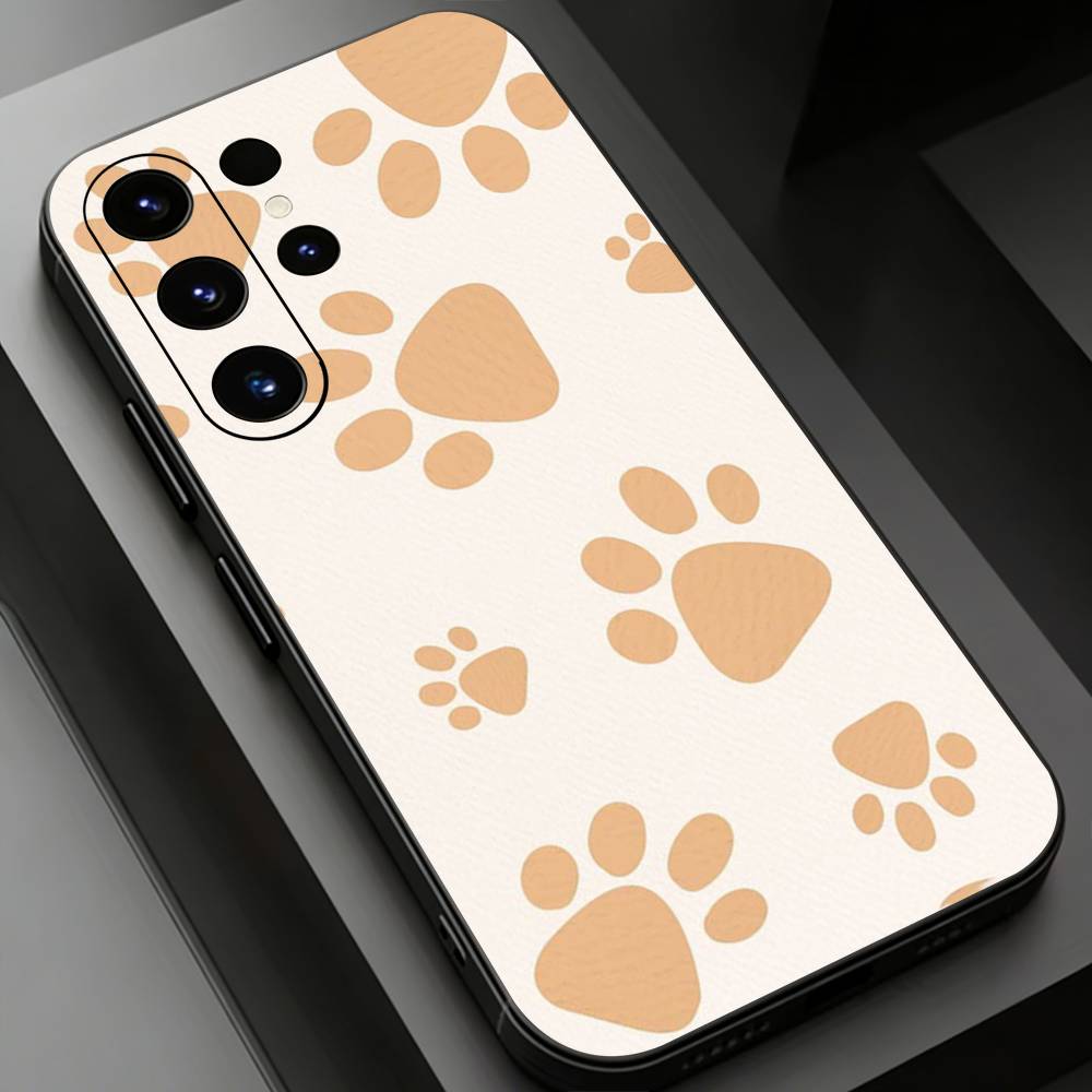 Dog Paw Phone Case for Samsung Galaxy S20,23 Ultra S24,22 Plus S25,26,21FE TPU Cover