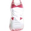 [R7693] - Designer Apron 'Hostess' Red White - 70x68 Cm