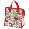 Sanrio Hello Kitty Food Red Lunch Bag, Non-Woven Fabric, Insulated, FBC1-A