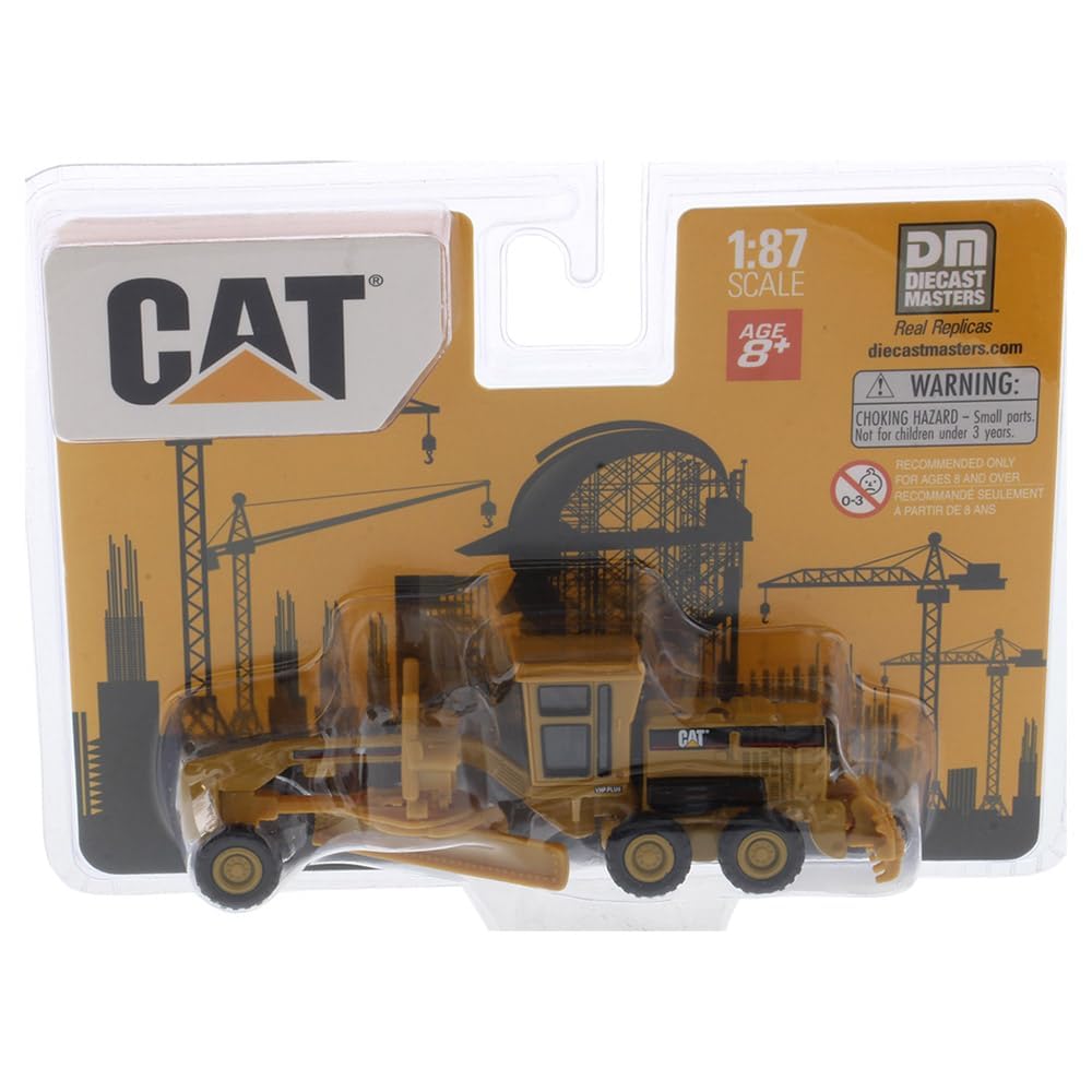 Diecast Masters 1/87 Грейдер Caterpillar CAT 163H