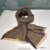 G·TENNA NX-C447 Unisex Coin Pattern Cashmere Scarf