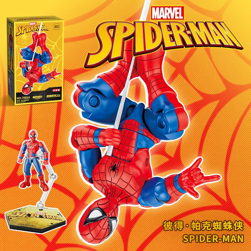 Marvel Legends Блоки Веном ЧЕРНЫЙ КОСТЮМ Человек-Паук Строительные Блоки ЗЕЛЕНЫЙ ГОБЛИН Мультяшные Строительные Блоки Игрушки Для Детей Подарки