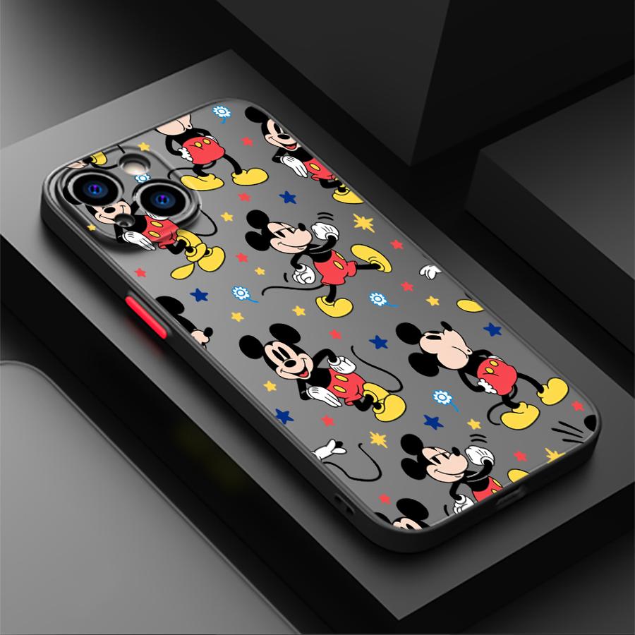Cool Mickey Back Phone Cover Case for iPhone 17 Pro Max 17e 14 XS XR 15 13 Mini 7 8 SE 16 Plus 11 Air 12
