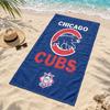 Chicago Cubs Microfiber Beach Towel Quick Dry Sand Free Lightweight Beach Towels for Travel Swimming Camping