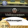 Для VOLKSWAGEN VW 3D ABS пластик Эмблема Кузов Автомобиля Задняя Крышка Багажника Наклейка Значок Декорация Автоаксессуар Для Volkswagen VW Golf Синий