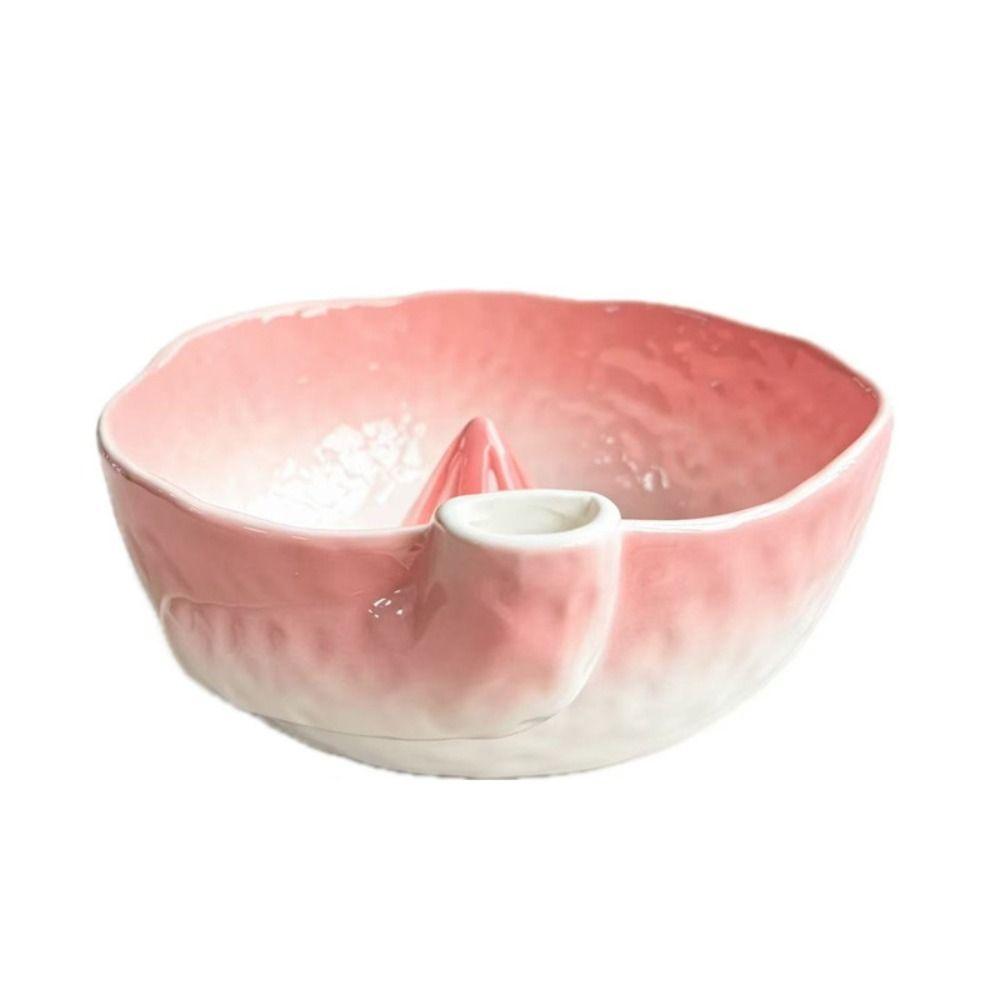 Raised Drainage Hole Ceramic Fruit Washer Perforated Draining Fruit Strainer Strawberries