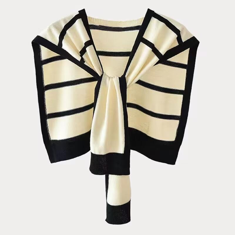 Fashion Warm Fake Collar Scarf Sailor Women Detachable False Collar Shawl Wrap Scarf Tie Women Clothes Neckwear