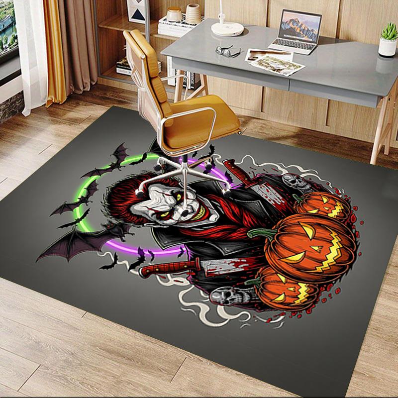 1PC Halloween Vampire Extra Large Non Slip Floor carpet, Office, family, bedroom, Studio Large Area Rug Indoor Rugs