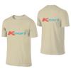 Kmart Breathable Reversible Tshirt Niche Casual Small Patterns Shirt