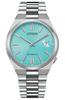 Мужские механические часы Citizen TSUYOSA Ice Blue с сапфировым стеклом, ледяной браслет NJ0151-88M, Синий,