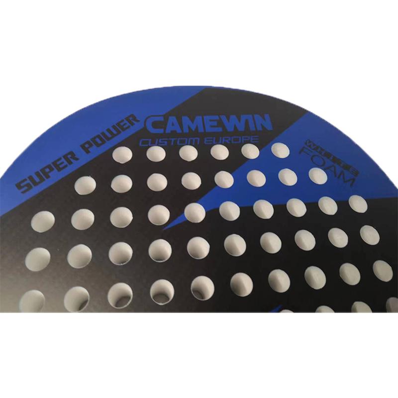 CAMEWIN новая теннисная ракетка для падель из углеродного и стекловолокна, мягкая ракетка с веслом для лица и чехлом для сумки, теннисная ракетка