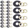30 Sets Clock Making Kit: Quartz Clock Movement Kit - Diy Repair Accessories With Washers Nuts And Gaskets For Wallclock Replacement