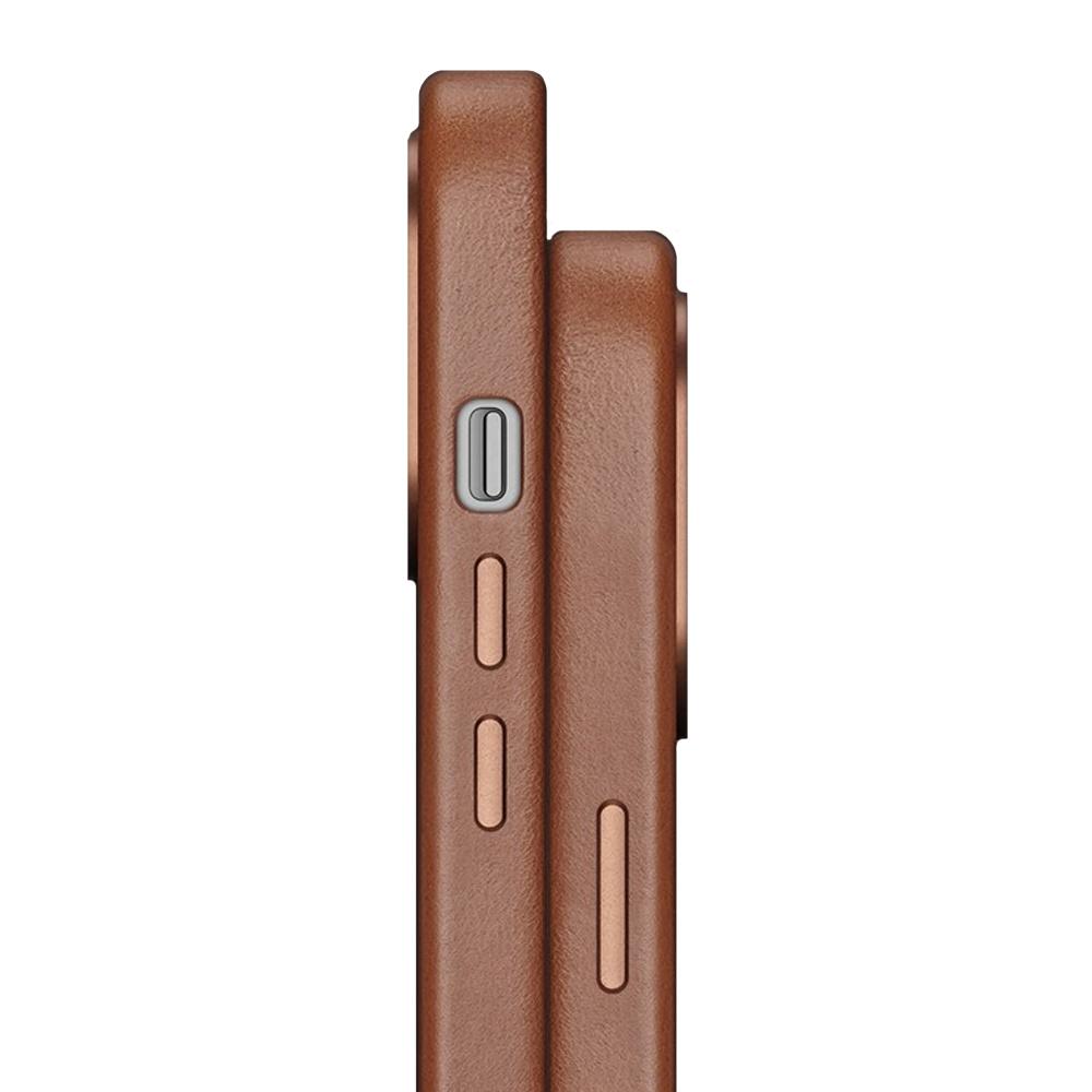 iPhone 14 Plus Case, Dux Ducis Max-Naples with Magsafe, Brown