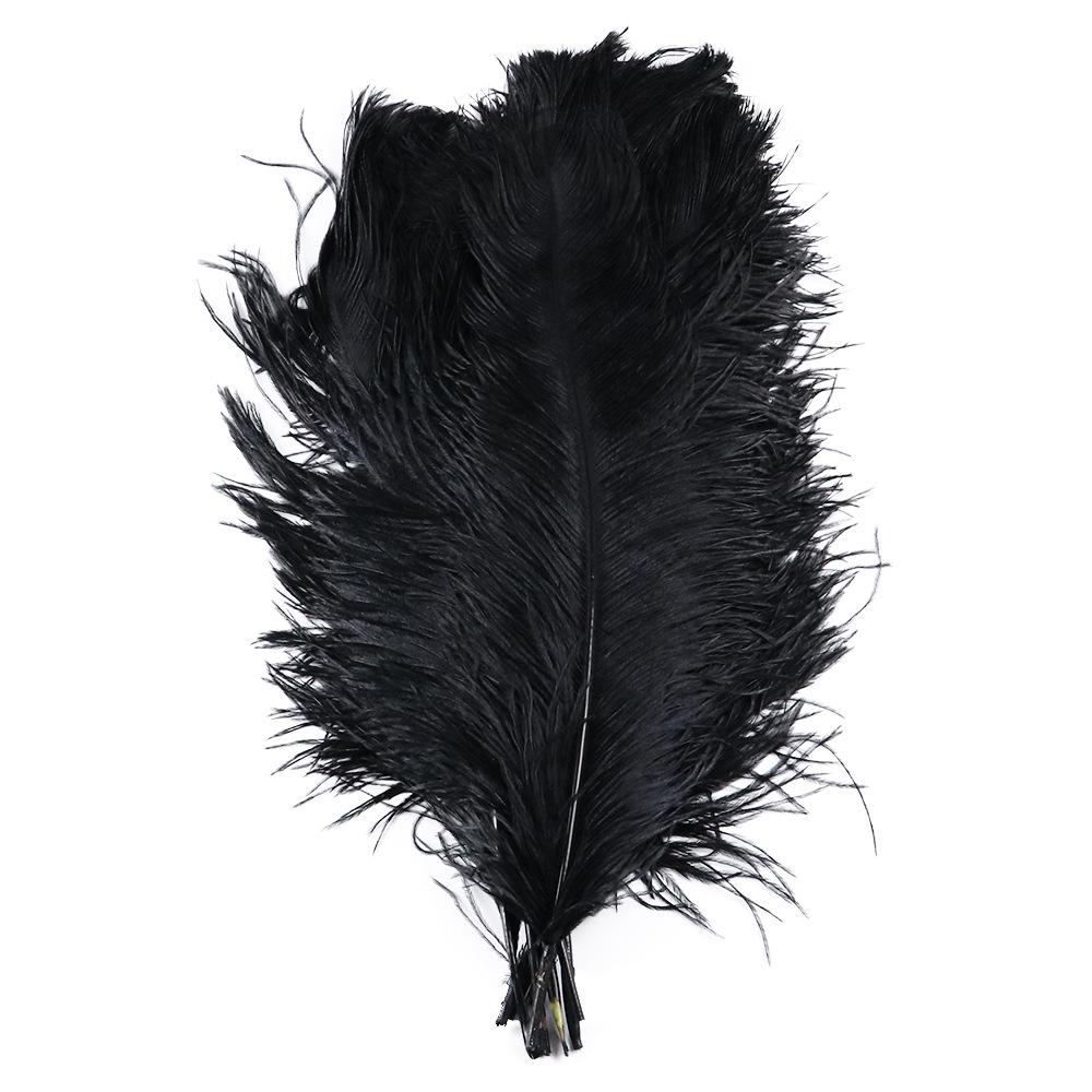 Страусиные перья 60-65 см Южноафриканские импортные перья Аксессуары для ювелирных изделий Модные популярные декоративные украшения Пух хлопок