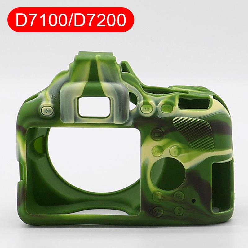 Мягкий силиконовый защитный чехол для камеры Nikon D7000 D7100 D7200 D7500