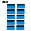 1/10pcs Car Stickers Film Install Squeegee Vinyl Carbon Fiber Car Wrap Scraper with Felt Squeegee Tool Film Wrapping Tools 10cm