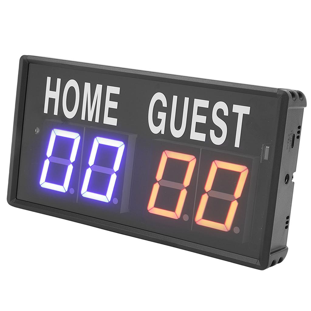 Electronic Scoreboard Aluminum Alloy Remote Control 100?240V Digital Tabletop Scoreboard for
