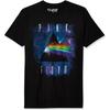 Синяя мужская футболка с коротким рукавом Pink Floyd Dark Side Space