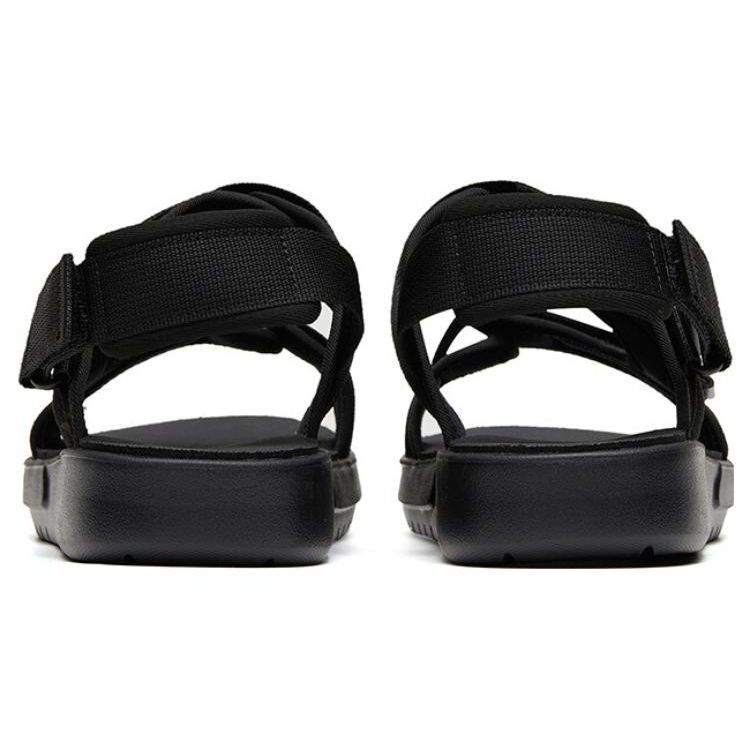 Anta Comfortable Non-Slip Wear-Resistant Beach Sandals Men Sandals Black 112338505-1