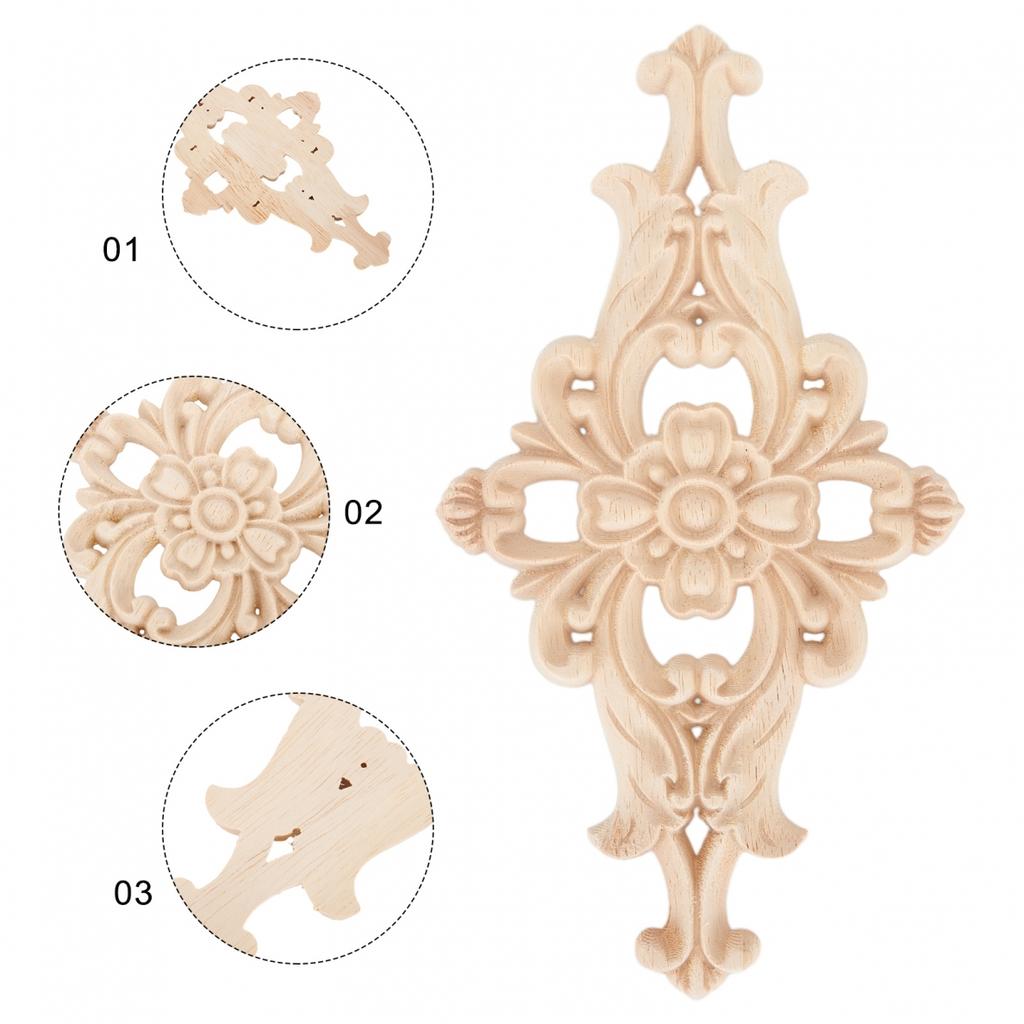 Decal Door Cabinets European Wood Carving Various Size