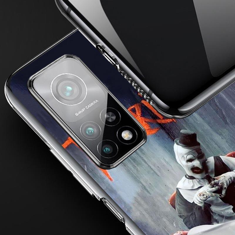 Horror Movie Terrifier Phone Case For Xiaomi Redmi Note 15 14 14S 13 12S 12 Pro Plus 11S 11 10S 10 4G Cover 11E 11T 5G Print Fun