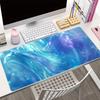 XXL Swirling Water Wave Mouse Pad Non-Slip Rubber Precision Lock Edge 900X400MM Gaming large Desk Mat PC Accessories for Office