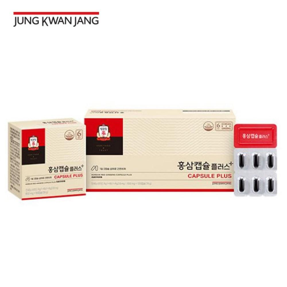 Cheong Kwan Jang Red Ginseng Capsule Plus 120 Capsules 78g + 1 pcs