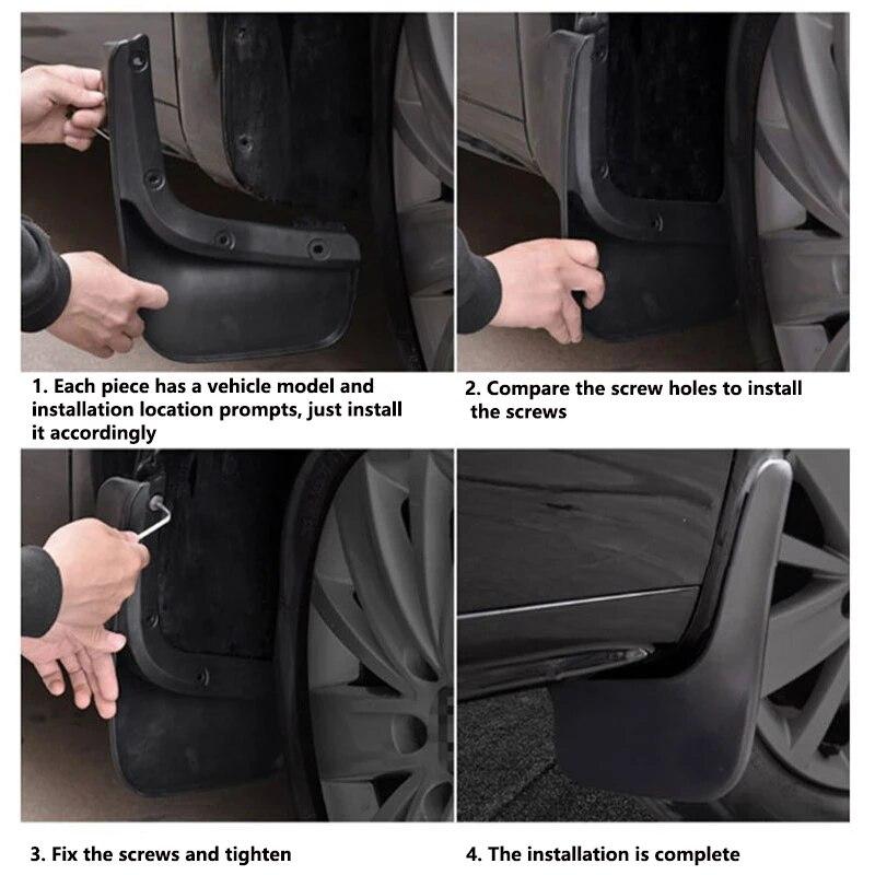 Автомобильные брызговики для Renault Captur, аксессуары, передние и задние брызговики, брызговики, щитки для крыльев, стиль