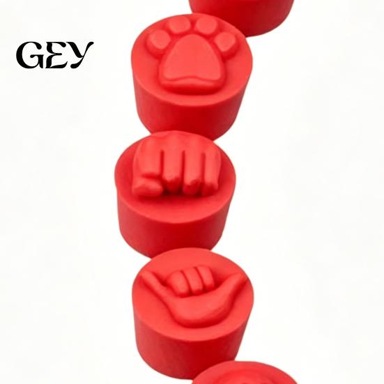 Vibration Reducing Paddle Cap 5Pcs Silicone Racket End Caps for Handles, Soft Cushioning Pickleball And Reduction Paddles Caps, Universal Fun