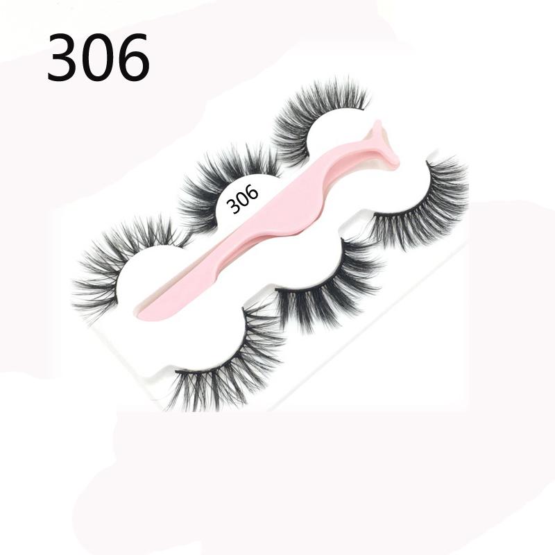 8/20 пар 15-20 мм натуральные 3D накладные ресницы набор для макияжа норковые ресницы наращивание норковые ресницы