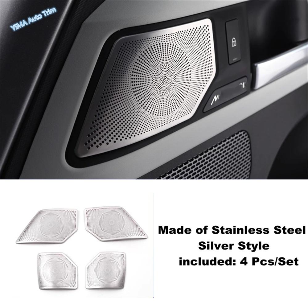 For Land Rover Defender 110 2024 2025 Car Inner Door horn speaker protector frame Cover Trim accessories