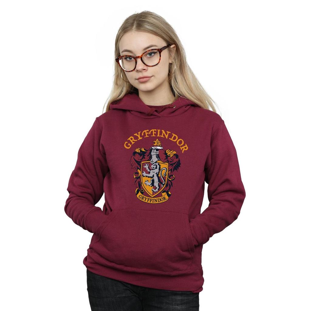 HARRY POTTER Womens/Ladies Gryffindor Crest Hoodie