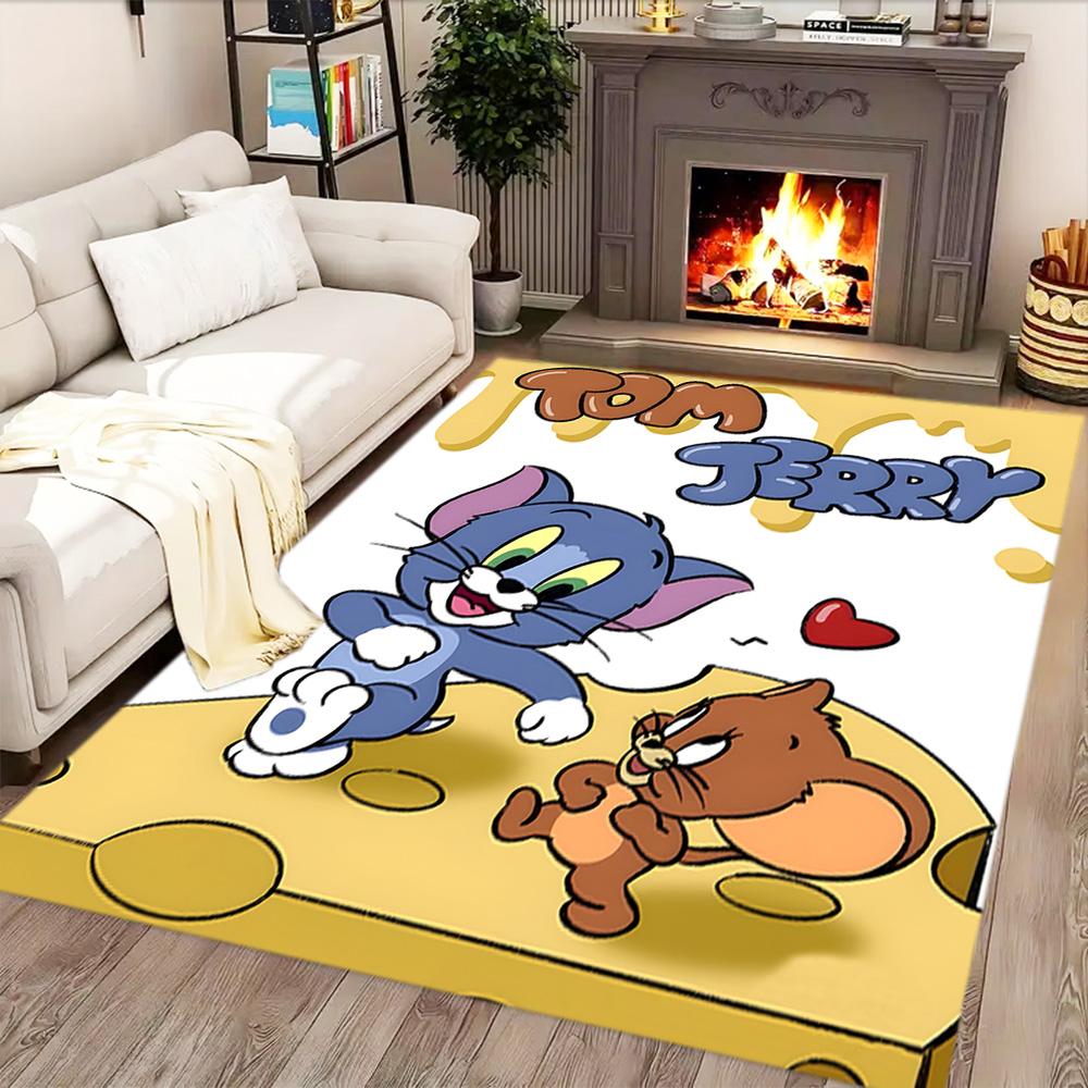 Tom And Jerry Adventure for Living Room rug, Bedroom, Study Room, Hallway Decoration, Perfect for Home Decoration or Holiday Gifts