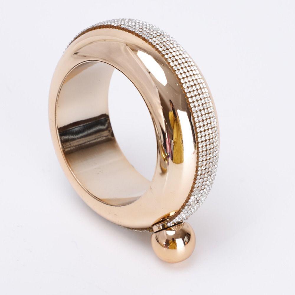 Five Colors Hip Flasks Wine Pot Rhinestone Bracelet Flagon Bracelet Design Wine Bottle  Wine