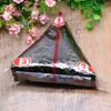 100pcs Japanese Double-Layer Triangle Sushi Bags Rice Balls Nori Sushi Packaging Bags Disposable Food-Grade Packaging Easy Tear