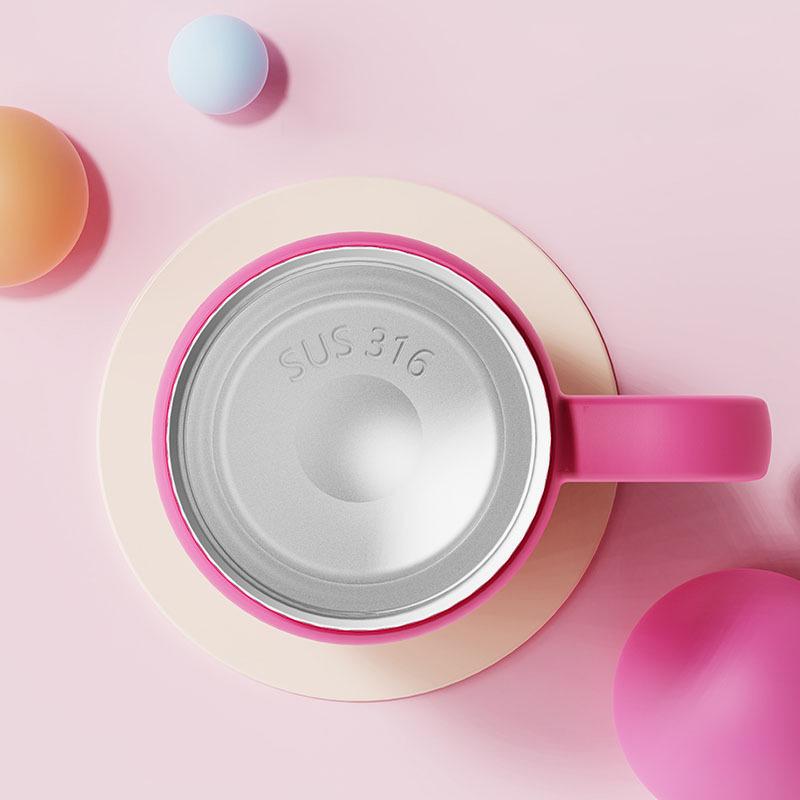 Термокружка Disney 700 мл, нержавеющая сталь, сохраняет холод и тепло, Стич, Лотсо, Кофейная кружка с соломинкой, Портативная, для воды в машину