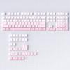 Xiaomi 133+ Keys White Side Printed Shine Through Keycaps Cherry Profile Double Shot PBT Keycaps for MX Switches Mechanical Keyboards