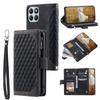 Style 005 For Honor X6b 4G Wallet Case Rhombus Stitching Line PU Leather Phone Cover