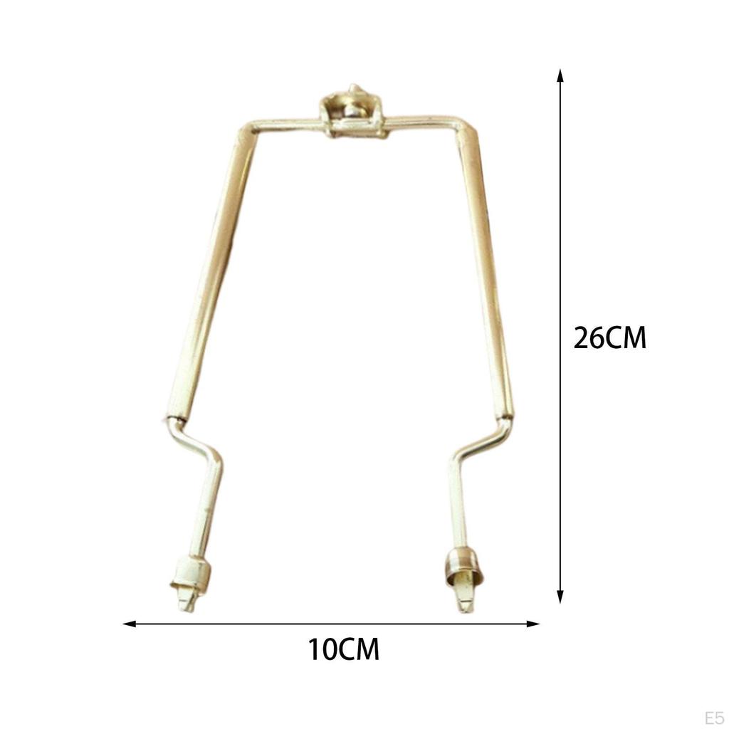 Adjustable Lamp Harp Set for Table/Floor Lighting with 6-10 Inch Base