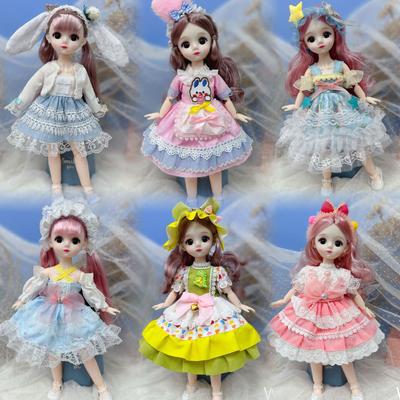1/6 BJD кукла 30 см наряд горничной Лорита Jk платье милый головной убор игрушка в подарок на день рождения девочки