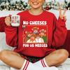 No Cheeses for Us Meeces Sweater Christmas Jumper Carol Sweatshirt Muppet Mice Holiday Sweater Women Long Sleeve Ropa De Mujer