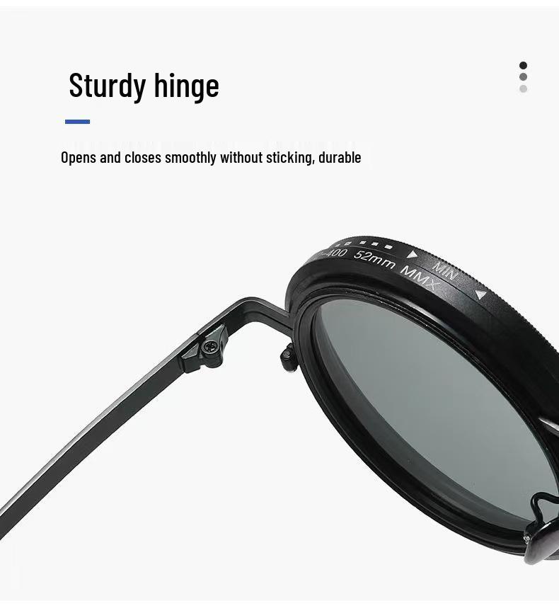 Регулируемые солнцезащитные очки с нейтральной плотностью ND2-400 с 9 ступенями и поляризацией