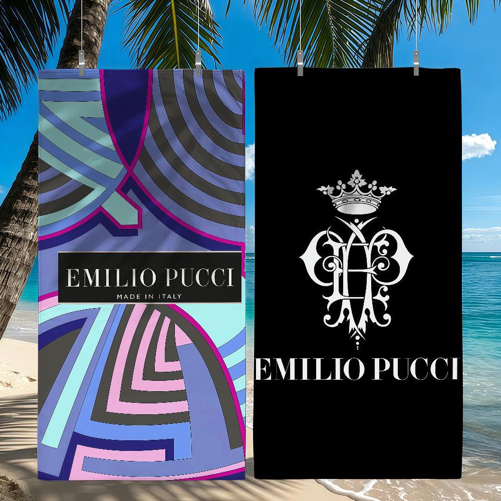 E-Emilio P-PucciS Полотенце Душ Ванна Путешествие Легкое Нежное к Коже для Бассейна Кемпинга Круиза Лето