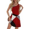 Women's Casual Sundress With Pockets Summer Boho Beach Dress T-Shirts Dress V Neck Loose Tank Dresses