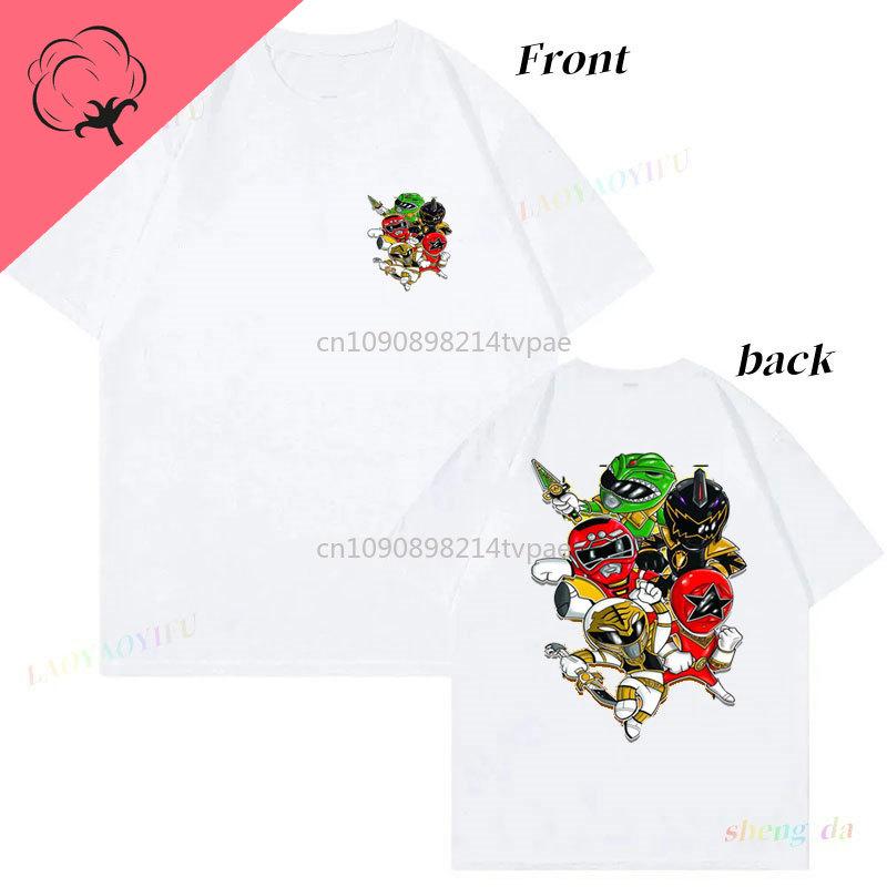Masked Rider KaUnisex Rider Camiseta Eazan Espada Anime Shirt Personality Cotton Two Siede Printed Shirt Cool Cartoon Y2k Clothes
