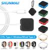 2-in-1 Simsiz Magnit Zaryadlovchi Soat Aksessuarlari 8 Pin Type-C Simsiz Zaryadlovchi Apple Watch Ultra 49mm/8 7 6 uchun Karabinga bilan