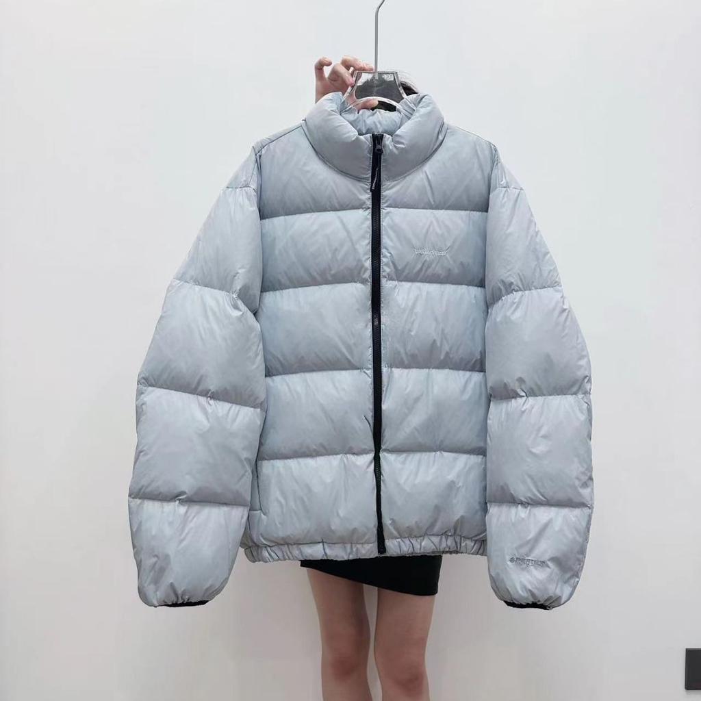 Осенне-зимний пуховик, женский короткий пуховик с вышивкой, утолщенный пуховик из белой утки