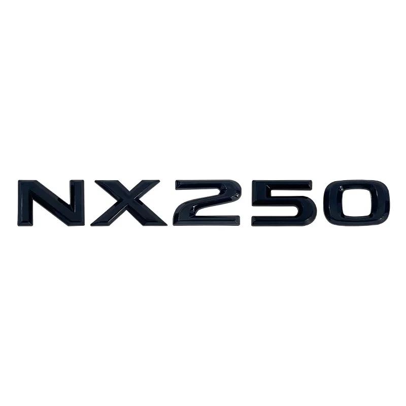 For Lexus NX series tail badge decorative letter stickers Suitable